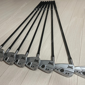 pxg 아이언 0311st 5,6,7,8,9,G,W mmt80s