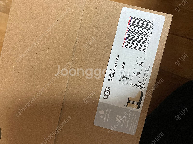 어그 클리어 미니 우먼 240-245(us7)--5