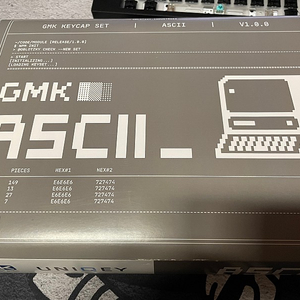 gmk ascii 아스키 팝니다.