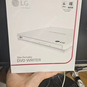 LG 울트라 슬림 외장 ODD GP62NW60 화이트