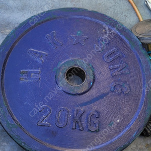 중량원판 20kg 4장 총80kg