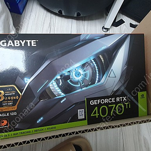 기가바이트 지포스 RTX 4070 Ti EAGLE OC D6X 12GB (제이씨현) 미개봉