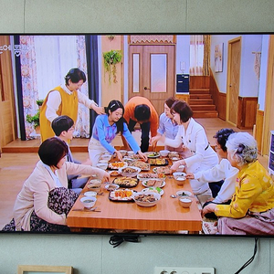 삼성 75인치 TV+ 3D 사운드바(우퍼 포함)