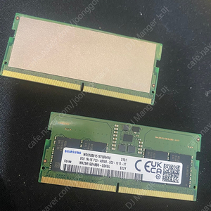 노트북용 DDR5-4800 8g x 2