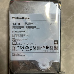 Western Digital Ultrastar DC HC530 7200/512M (WUH721414ALE6L4, 14TB)