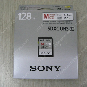 소니SF-M128(소니128기가) V60메모리카드(SDXC UHS-II U3 128GB)미개봉,새제품 팝니다