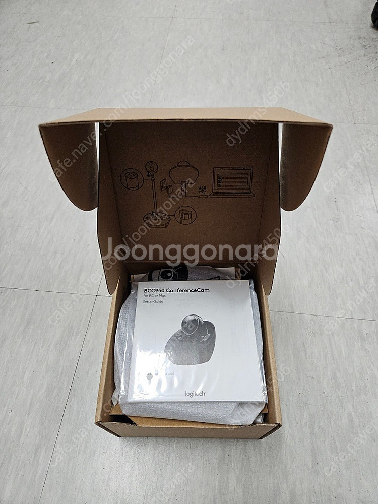 로지텍 BCC950 컨퍼런스 화상캠 미개봉품--1