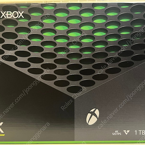 22년 1월 생산분 미개봉 XBOX Series X 1TB 팝니다.