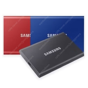 삼성전자 포터블 SSD T7 1TB (그레이 / 파우치 미포함) / 수량 6개 > 90,000