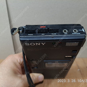 SONY FM/AM MICRO CASSETTE CORDER M-301 소니 마이크로카셋트라디오