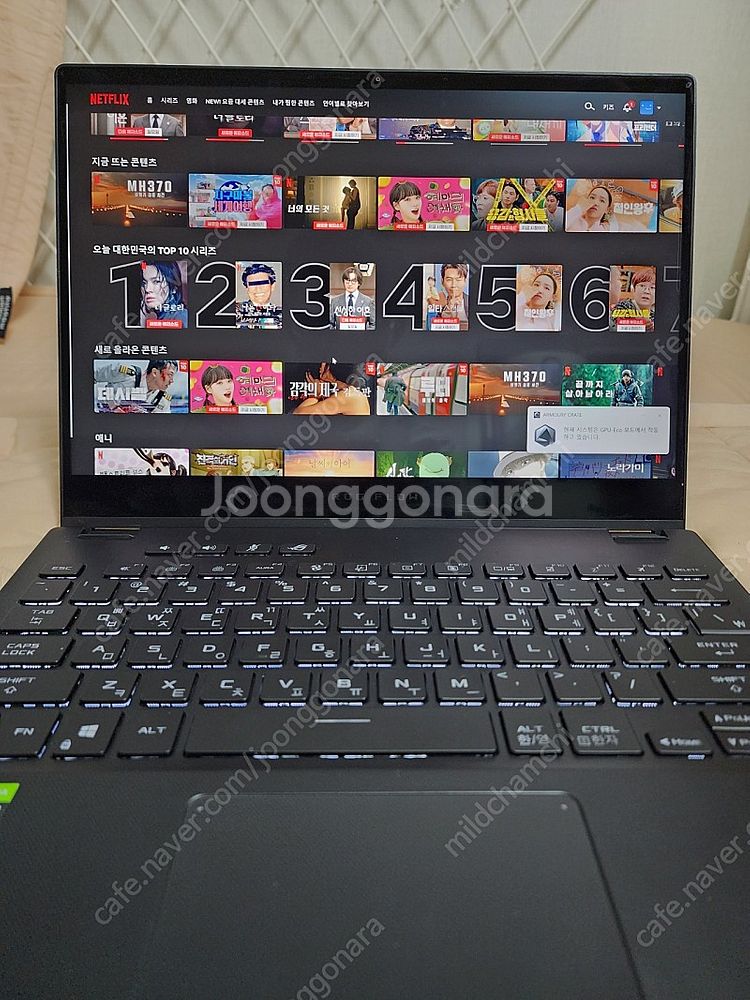 asus x13 4k 3050ti 90만--4