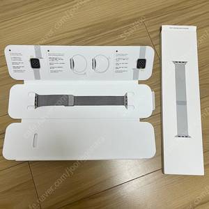 애플워치 정품 밀레니즈루프 44mm 실버