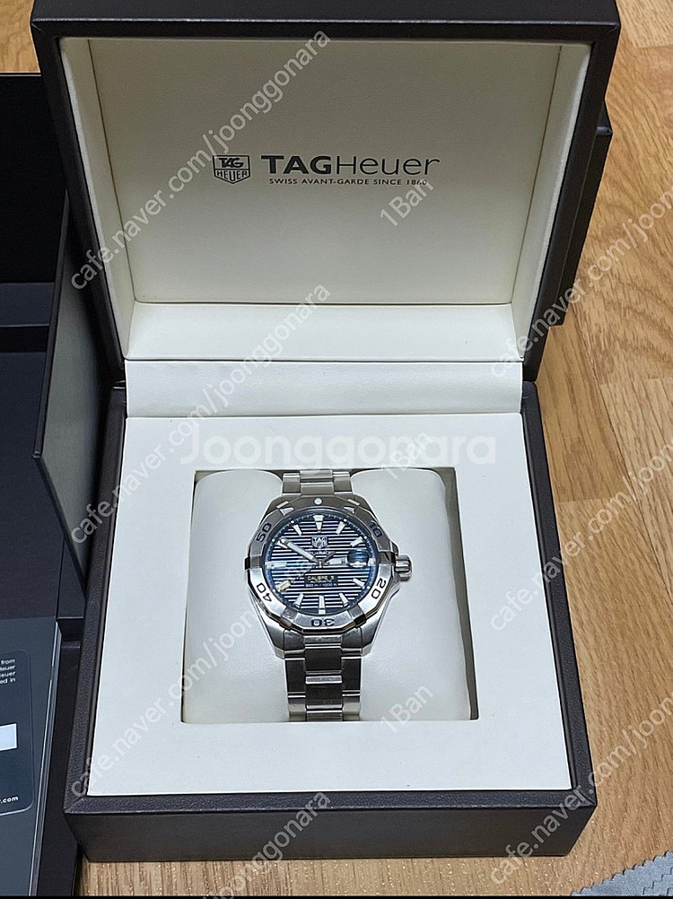 41mm 태그호이어 아쿠아레이서 300 오토 청판--1