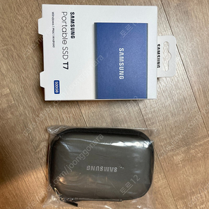 삼성 외장 SSD T7 500GB 판매합니다.