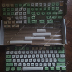 keypro 레트로 감열 염료 승화 pbt 키캡 팝니다.