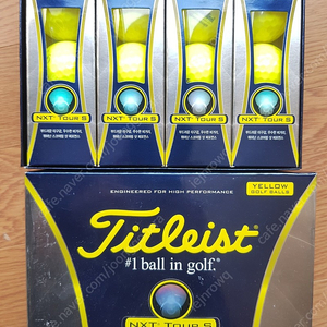 [새제품] 타이틀리스트(titleist) NXT Tour S 골프볼(Golf ball) Yellow 12구