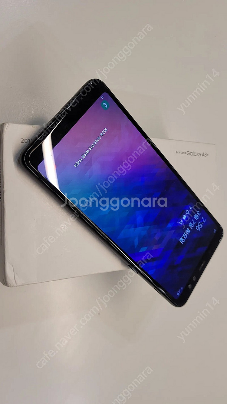 갤럭시 A8+ 2018 듀얼심[삼성페이가능]--5