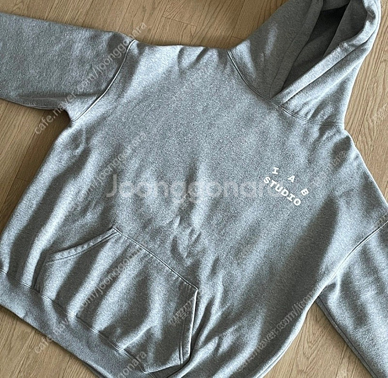 [XL] 아이앱아이앱 스튜디오 후드 그레이 21ss--0