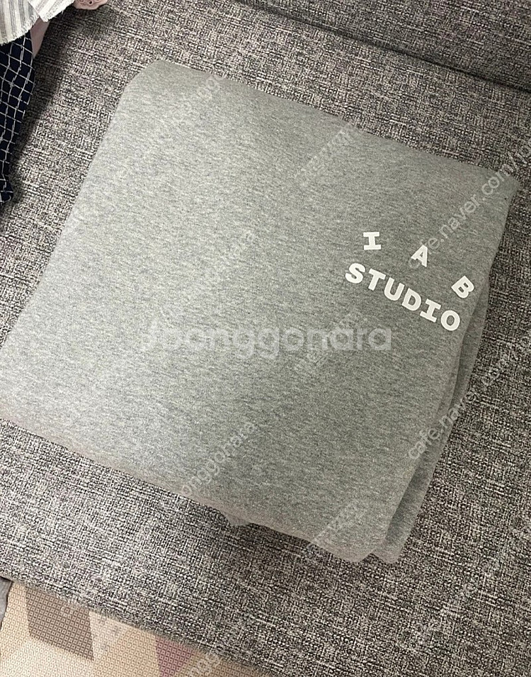 [XL] 아이앱아이앱 스튜디오 후드 그레이 21ss--2