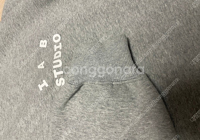 [XL] 아이앱아이앱 스튜디오 후드 그레이 21ss--4