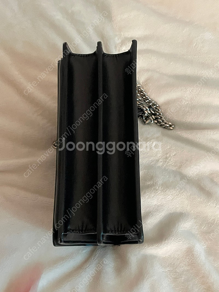 생로랑 선셋백 미디움 은장--3