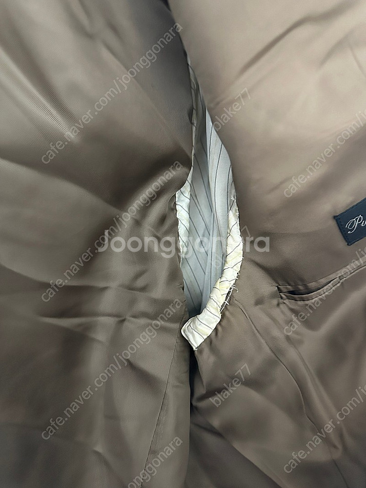 제냐 퓨어캐시미어100%블레이저자켓 사이즈 52정품--5