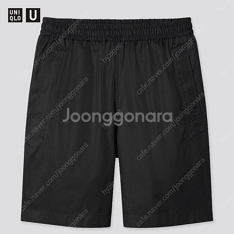 [S] 유니클로U 이지와이드피트쇼트팬츠--0