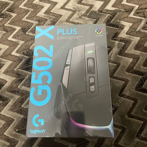 G 502 X PLUS 블랙 미개봉 새상품 팝니다