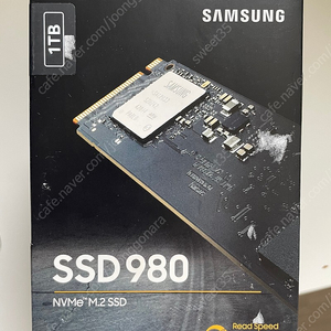 삼성 SSD980 1TB 미개봉 새상품