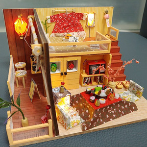 일본풍 미니어처 하우스 완성품 팔아요