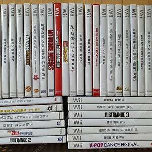 닌텐도위 wii 정품 게임 cd 싸게 팝니다. (종류 다양)