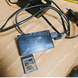 렉사 xqd 64gb 메모리카드 및 소니리더기 판매