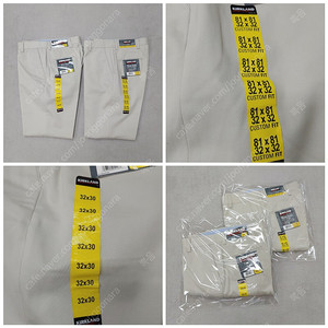 (정품/새상품) 커클랜드 치노팬츠 / 코스트코 면바지 / PT01 RRL / 32x30 1벌 32x32 1벌