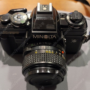 미놀타 x-700 필카 + 삼성 50.4 렌즈 (minolta 필름카메라)