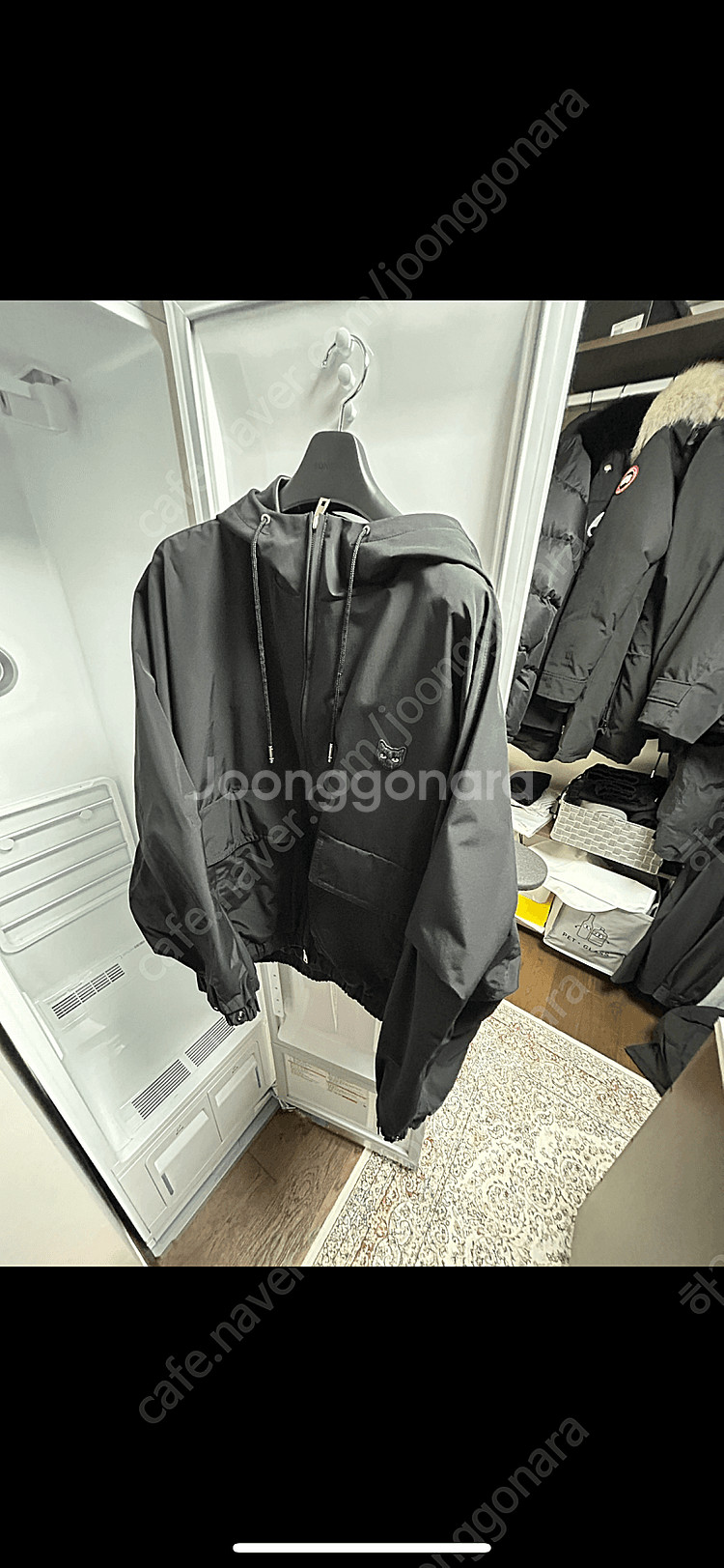 송지오 지제로 돌먼 후드 점퍼 21fw 50사이즈 송지...--0