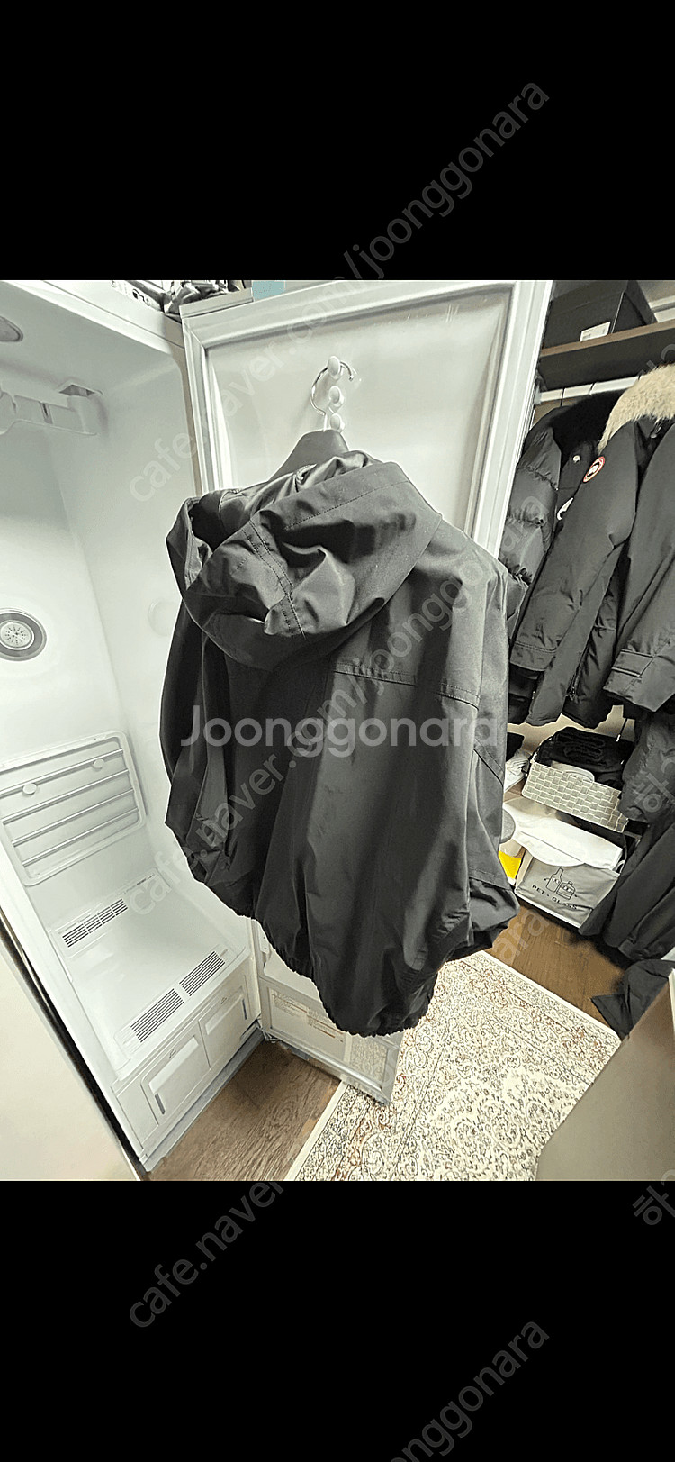 송지오 지제로 돌먼 후드 점퍼 21fw 50사이즈 송지...--2