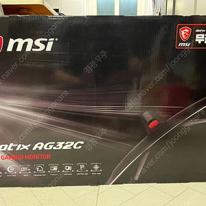 MSI AG32C 모니터 팝니다