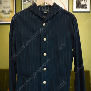 Dry Bones Stripe Shawl Collar Jacket (드라이본즈 숄카라 자켓)