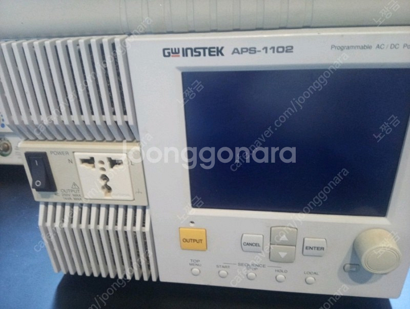GW Instek 프로그래머블 AC DC 전원공급기 중... | 중고나라 카페에서 운영하는 공식 사이트