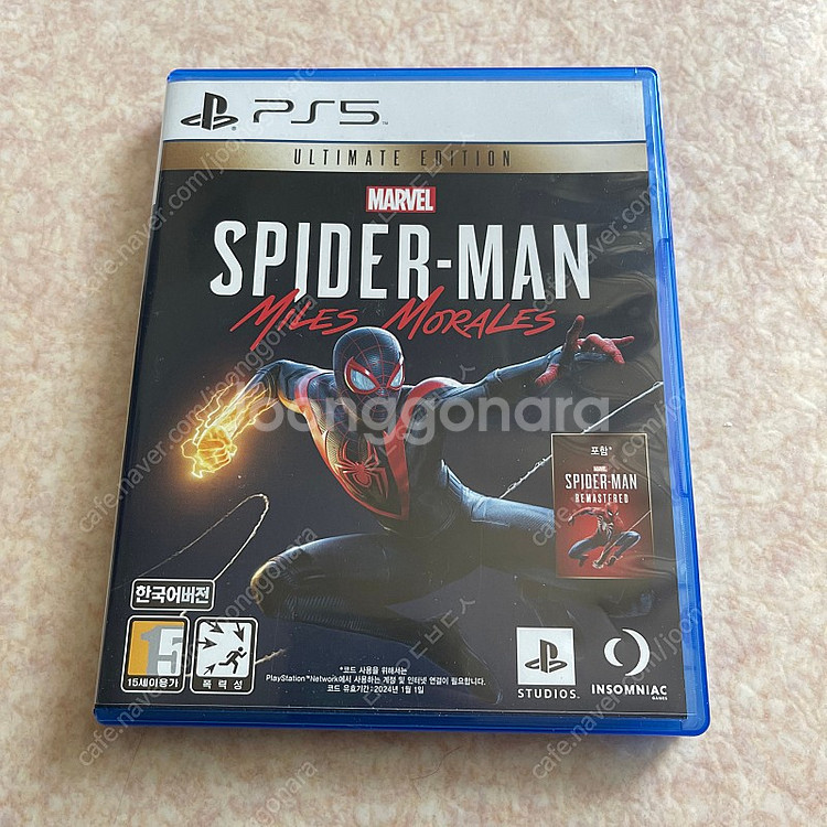 ps5 스파이더맨 마일즈 모랄레스 판매합니다--0