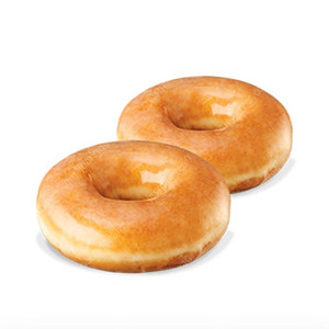 크리스피크림 도넛 오리지널 글레이즈드 2개 교환권