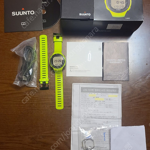 순토 D4i Novo 다이빙 컴퓨터(라임색)