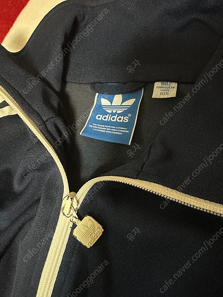 [XL] 아디다스 올드스쿨 져지 유로파 트랙탑 네이비 셋업 트레이닝 세트--1