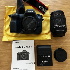 캐논 6D Mark II (캐논 육두막2) 및 EF50mm USM 렌즈 판매(박스 보관)