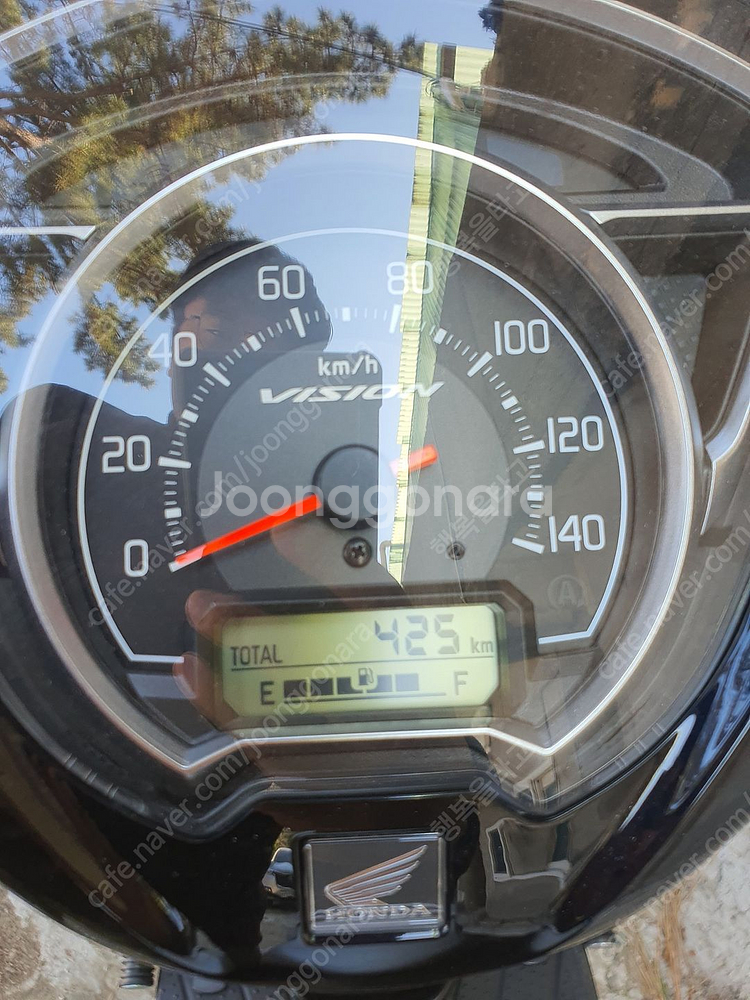 부산 22년 비전110 팝니다 425km 신차급--6