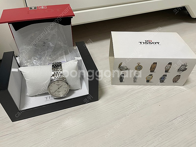 [가격내림]TISSOT 르로끌 오토매틱 정품 시계--2