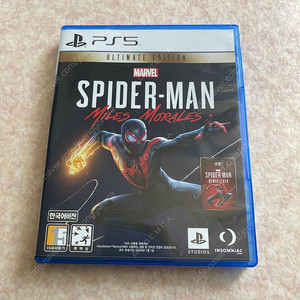 ps5 스파이더맨 마일즈 모랄레스 판매합니다