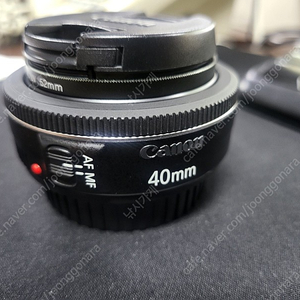 S급 정품 미등록 캐논 40mm 팬케익 렌즈