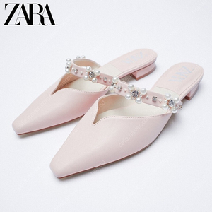 Zara 자라 핑크 뮬 구두