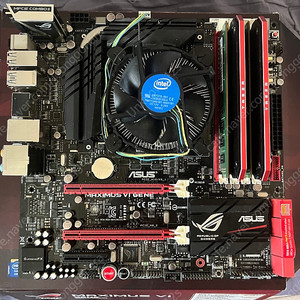 Asus Maximus vi Gene + i5 4570 + ddr3 16GB 보드셋